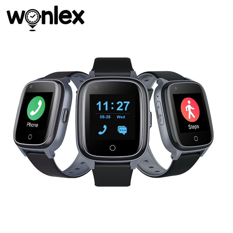Fall Detection Watch - Смарт-часы Wonlex KT17S для пожилых людей
