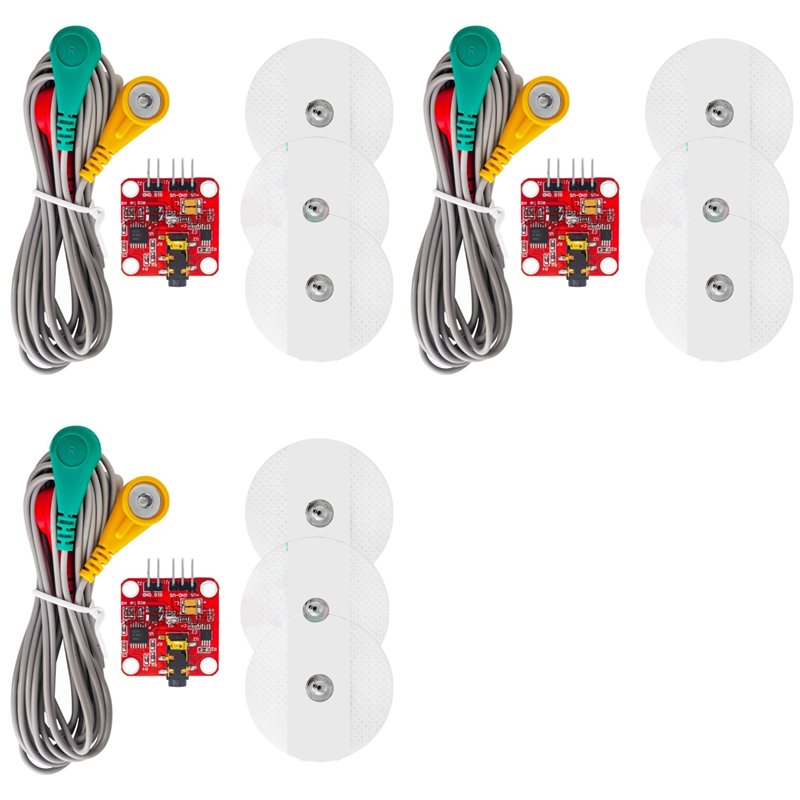 Muscle Sensor Emg - B50B-3X модуль электрического датчика мышц, коллекция