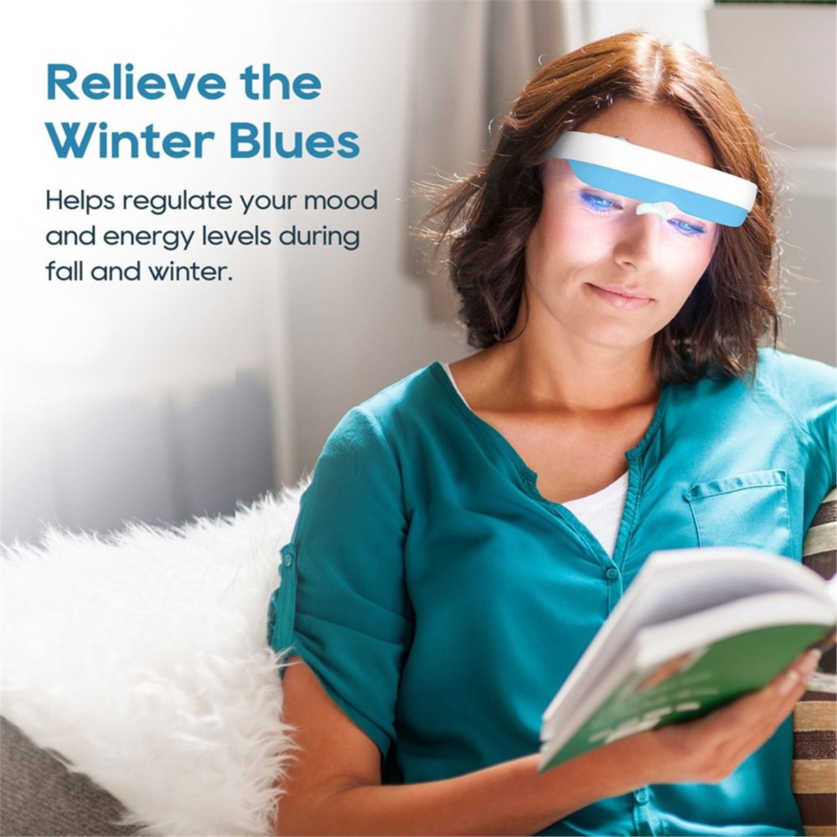 Очки для светотерапии DT75BG:  – обзор и цена Light Therapy Glasses