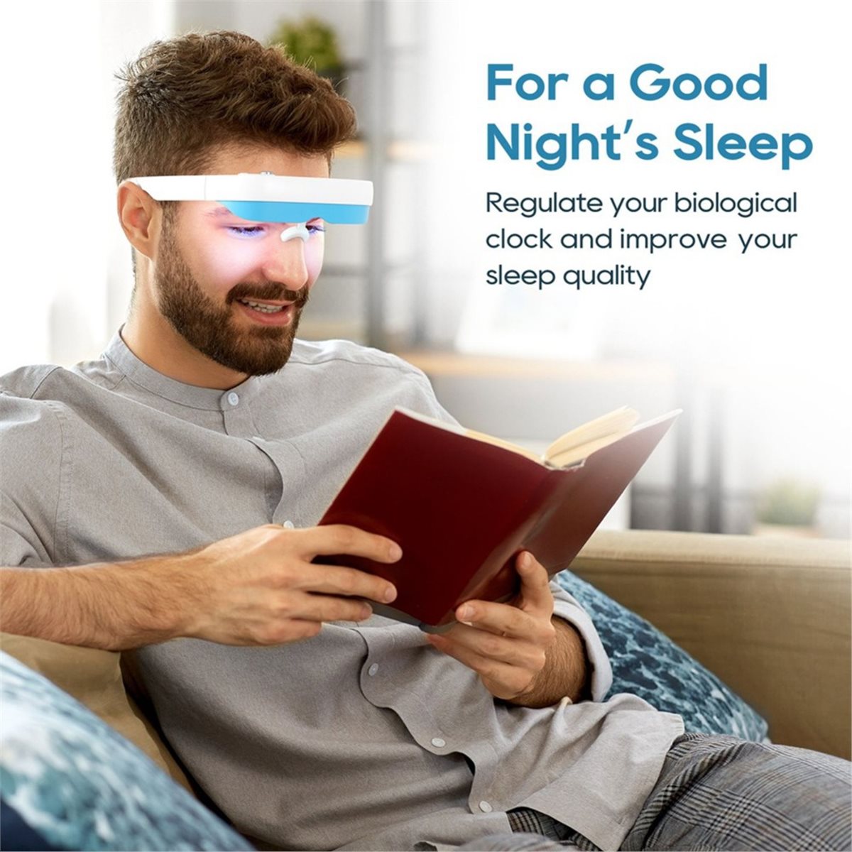Очки для светотерапии DT75BG:  – обзор и цена Light Therapy Glasses