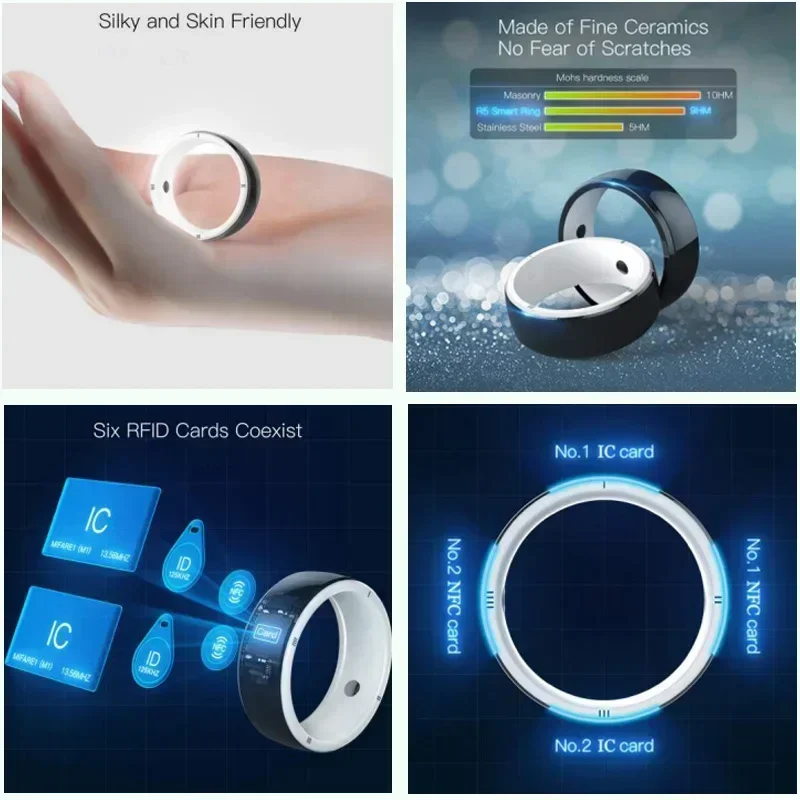 Смарт-кольцо, 6 RFID-карт, сов – обзор и цена Smart Ring Nfc Pay