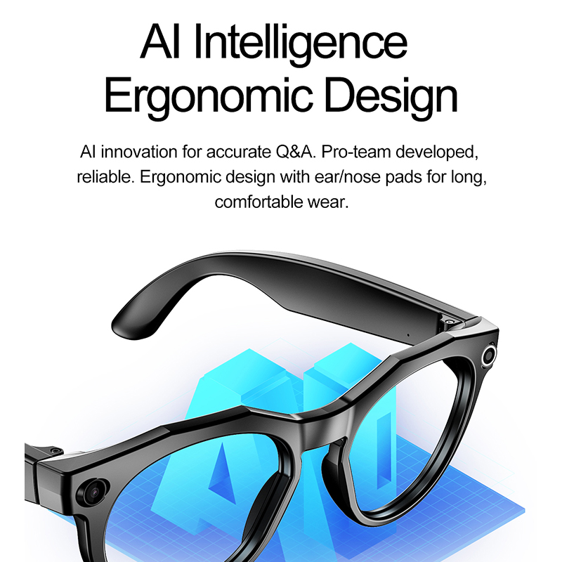 Умные фотоочки с ИИ: перевод 1 – обзор и цена Smart Glasses Lens