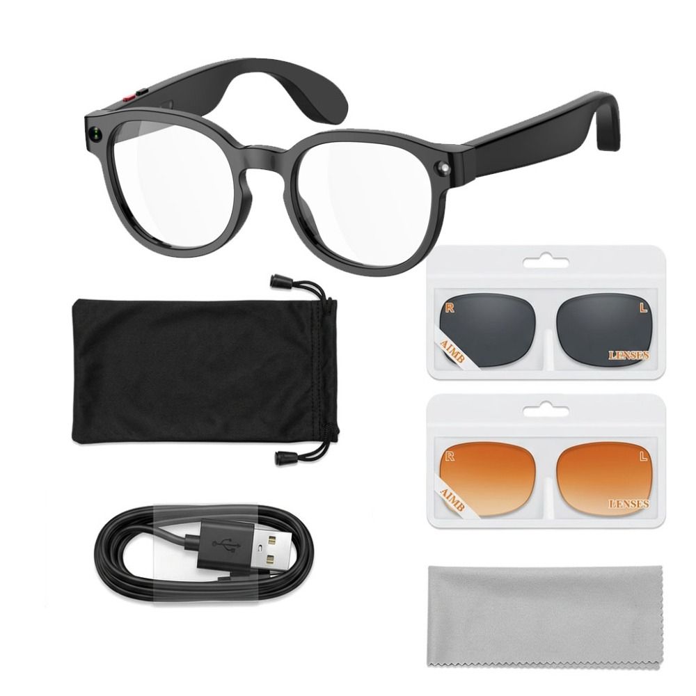 Умные очки 2 в 1 с ИИ: HD-фото – обзор и цена Smart Glasses Lens