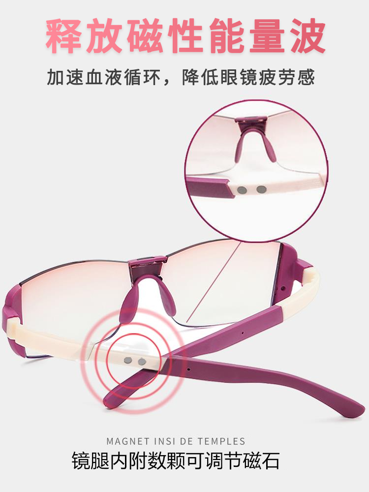 Очки для чтения с магнитной те – обзор и цена Light Therapy Glasses