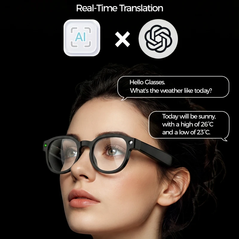 Умные очки 6K HD с ИИ-камерой, – обзор и цена Smart Glasses Lens