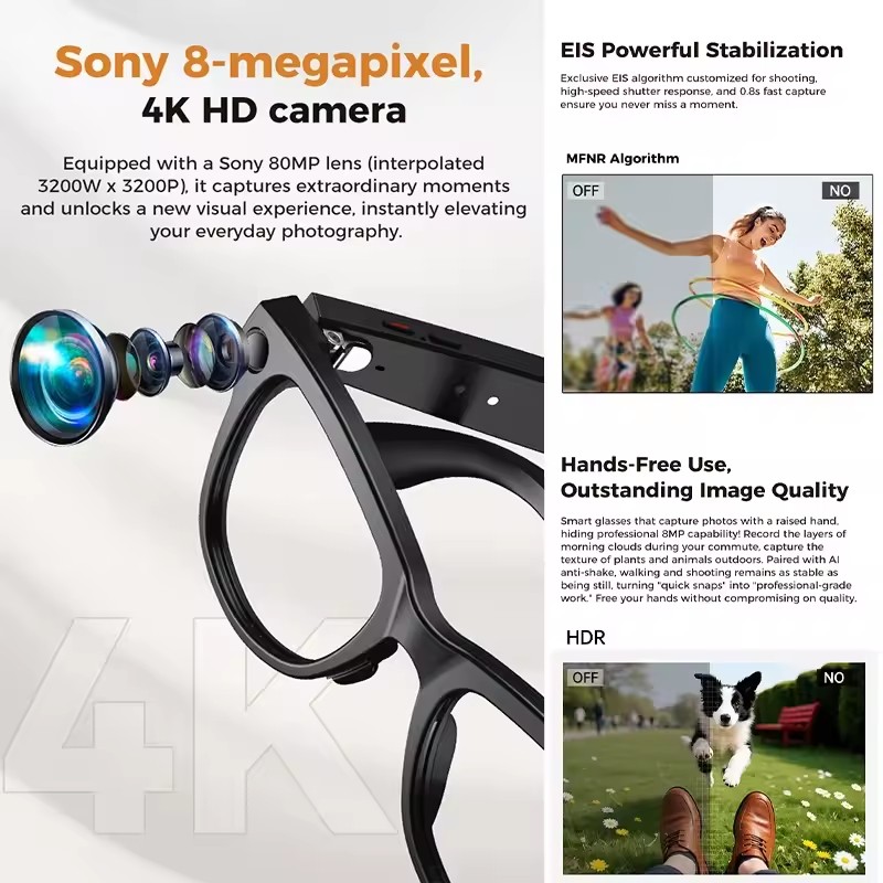Новые умные очки для камеры 80 – обзор и цена Smart Glasses Lens