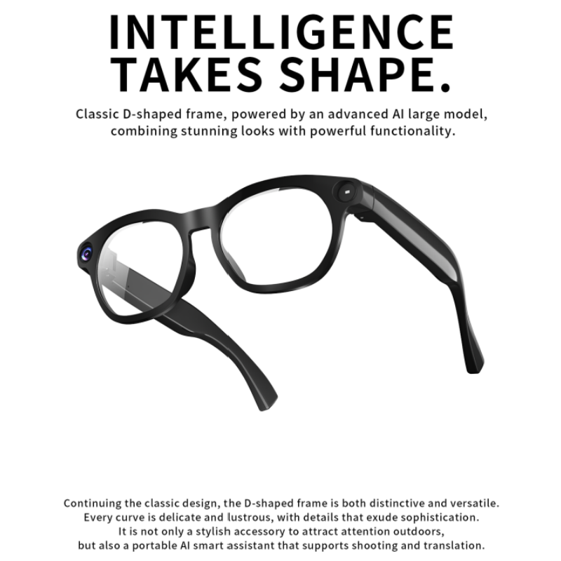 Умные очки AI CY03 с HD-камеро – обзор и цена Smart Glasses Lens