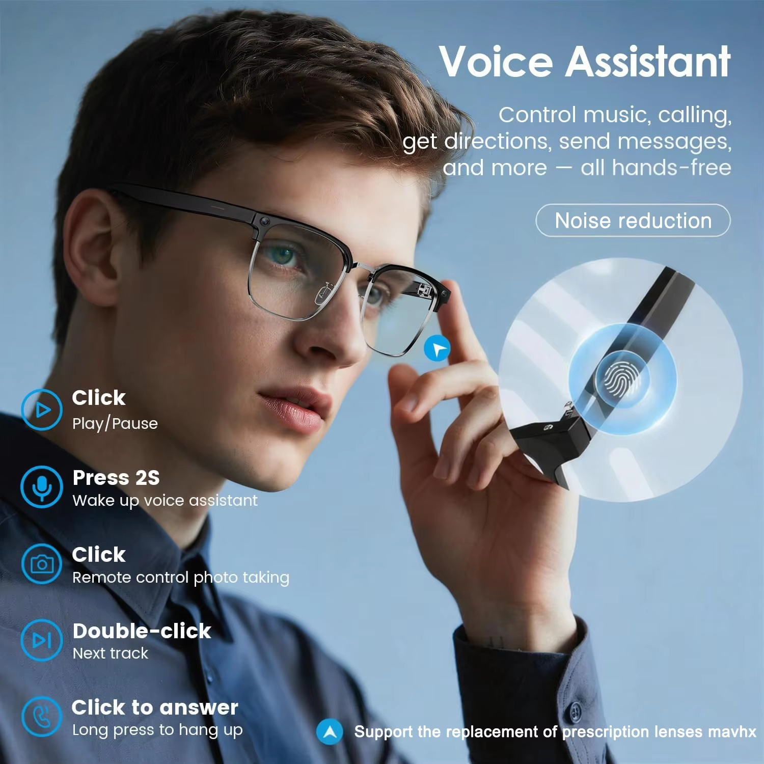 Новые смарт-очки 2026 года с к – обзор и цена Smart Glasses Lens